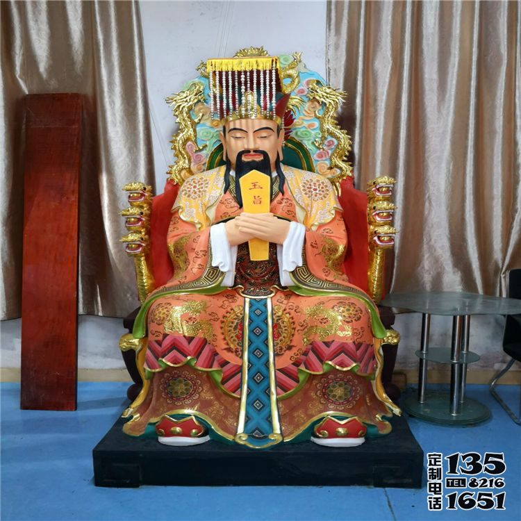 寺廟樹(shù)脂彩繪供奉神佛東岳大帝雕塑 寺廟樹(shù)脂彩繪供奉神佛東岳大帝雕塑
