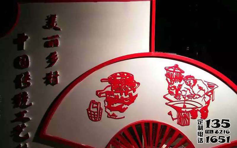 室內(nèi)商場(chǎng)創(chuàng)意彩繪玻璃鋼折扇雕塑 室內(nèi)商場(chǎng)創(chuàng)意彩繪玻璃鋼折扇雕塑